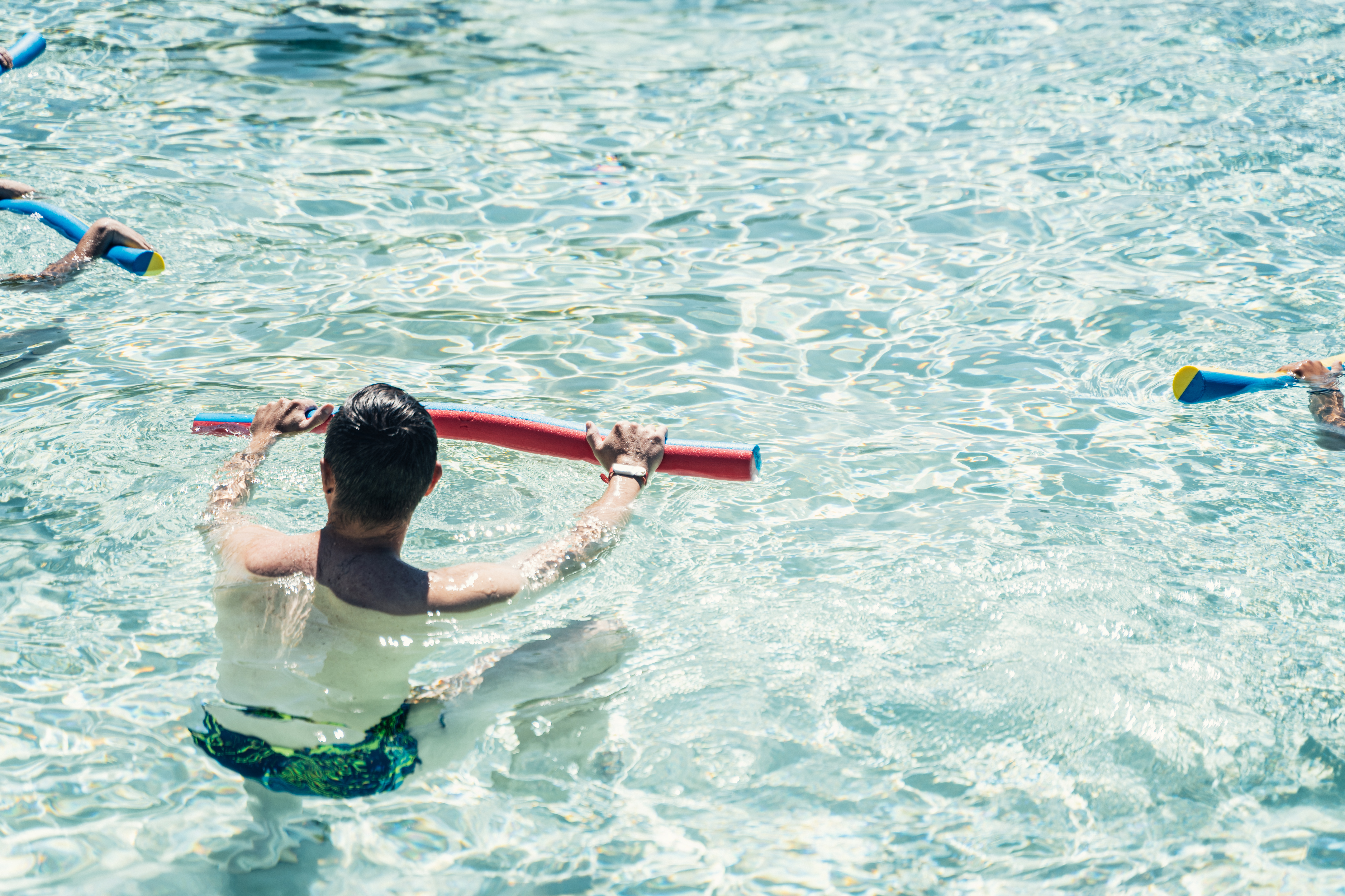 Séance d'aqugym