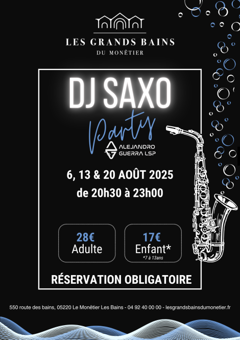 DJ Saxo Party été 25
