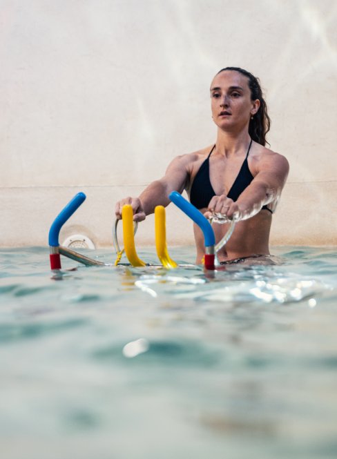 Séance d'aquabike