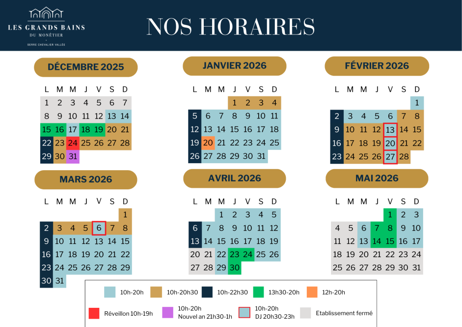HORAIRES F