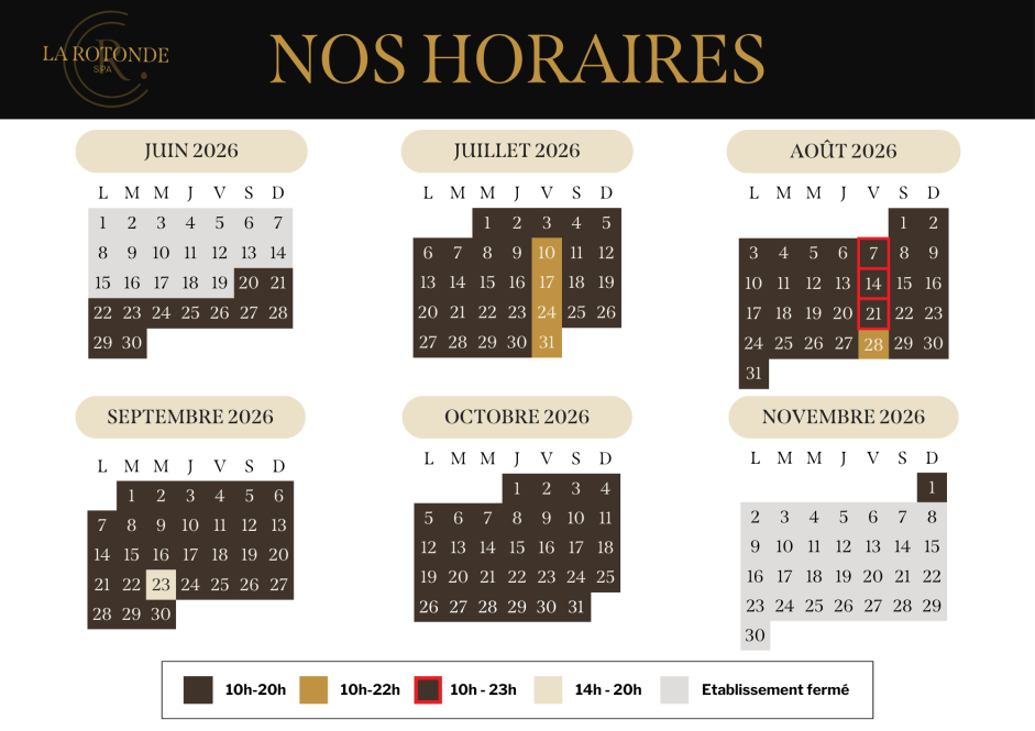 Horaires F