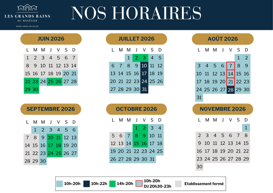 horaires 